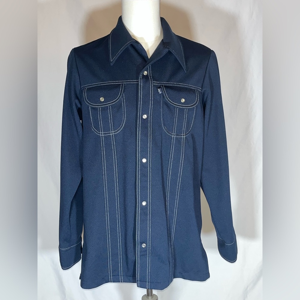 Vintage Levi’s Pantela Pearl Snap Western Sports Coat Suit 1970’s